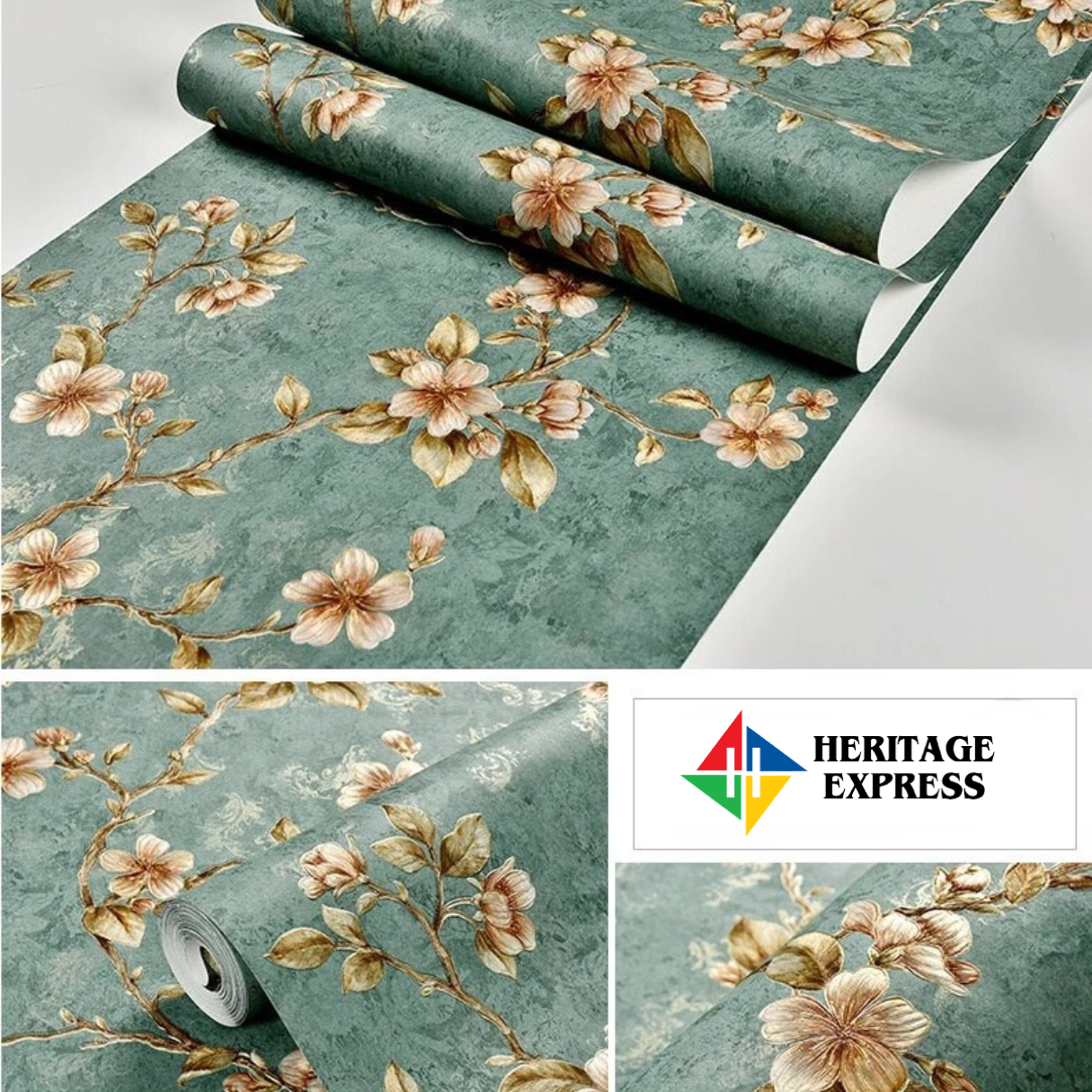 Self Adhesive Exclusive wallpaper 57Sqf Roll