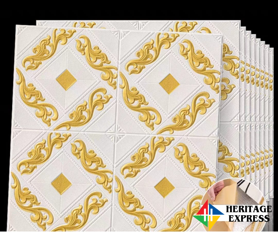 3D Pe Foam Wallpaper   Self-Adhesive