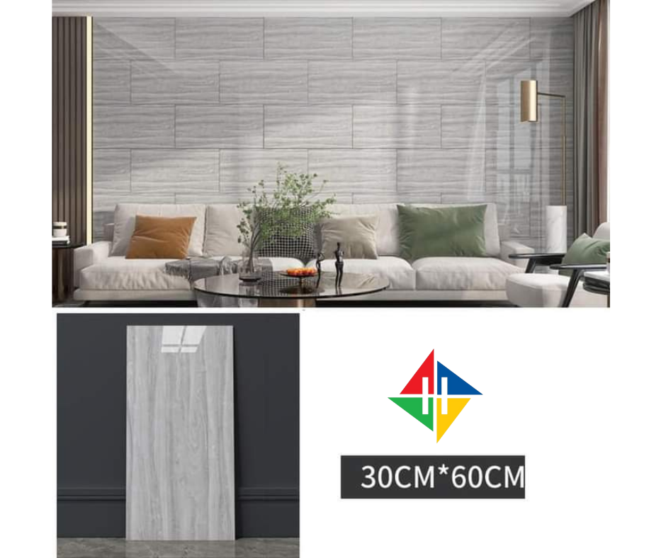 Wall Sticker Thick Self Adhesive Marble Imitation Ceramic Tiles Stickers - Image 3