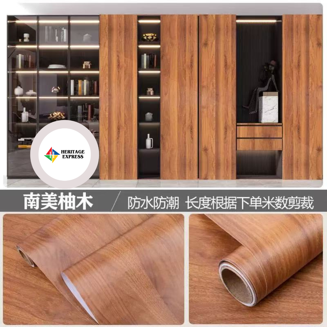 3D faux wood slat peel-and-stick wallpaper designed to replicate acoustic wood panels. - Image 7